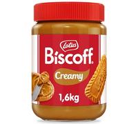 Lotus Biscoff | Biscoff Pâte à Tartiner | Creamy | Vegan | Sans Fruits à Coque | Sans Colorant ni Arômes Artificiels | Pot PET | 1,6 kg