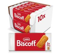 Lotus Biscoff | Biscuit Original | Vegan | Sans Colorant ni Arômes Artificiels | 2 x 125g (x10) | 2,5 kg
