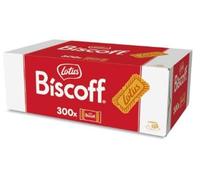 Lotus Biscoff Biscuits Caramélisés Spéculoos, Boîte de 300 Unités Individuelles pour HORECA et Avions