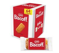 Lotus Biscoff Biscuits Speculoos | 64 Sachets de 2 Biscuits (992g) | Vegan | Ingrédients d'Origine Naturelle | Sans Arômes ou Colorants Artificiels