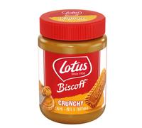 Lotus Biscoff Crunchy pâte à tartiner crémeuse à base de biscuits au caramel 380g