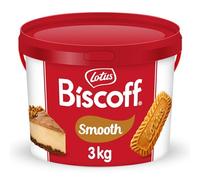 Lotus Biscoff Pâte à tartiner lisse Biscuit spéculoos caramélisé 3 kg