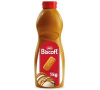 Lotus Biscoff | Sauce Topping | A Partir de Biscuits Original Speculoos | Vegan | Sans Colorant ni Arômes Artificiels | Bouteille Squeeze | 1kg