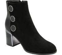 Lotus Black Ankle Boots