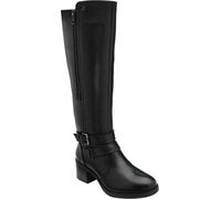 Lotus Black Knee High Boots