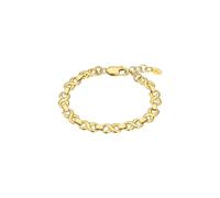 LOTUS Bracelet style Urban Woman LS2578-2/2 pour femme - Acier inoxydable doré avec maillons infinis, 20 cm, fermoir mousqueton, finition brillante