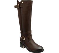 Lotus Brown Knee High Boots