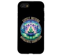 Lotus coloré Méditation Attendez-Vous à Rien Coque pour iPhone SE (2020) / 7/8