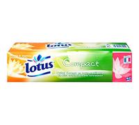 Lotus Compact Mouchoirs Blancs 6 Etuis (lot de 6)