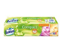 Lotus Compact - Mouchoirs Etuis x24 - lot de 4 paquets de 24 étuis
