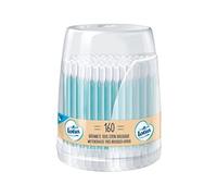 Lotus CotonTiges en Papier et Coton Bio, 120g | Embouts ultra-moelleux - Boîte rechargeable - Multi-usages famille