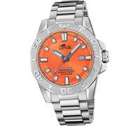 Lotus en acier inoxydable montre homme argent Elegant Classic D2UL18926/3