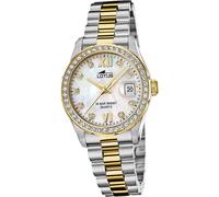 Lotus en acier inoxydable pour dames montre bracelet argenté or luxe Elegant Classic D2UL18978/1