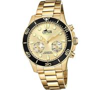 Lotus en acier inoxydable pour hommes montre bracelet or Sport Elegant Classic D2UL18802/1