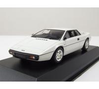 Lotus Esprit Turbo 1978 Blanc Voiture Modèle 1:43 Die-Cast Maxichamps