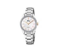 Lotus Femmes Montre classique de luxe élégante en acier inoxydable montre-bracelet argent UL18796/4