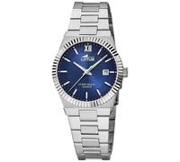 LOTUS Montre Femme Analogique Acier Inoxydable 316L Argent - Mouvement Quartz - Verre Minéral Haute résistance - Étanche 10 ATM - Calendrier 18838/3 - Freedom Collection