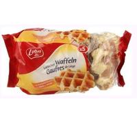 Lotus Gaufres de Liège Originales Belges, Moelleuses au Sucre Perlé, Pack de 3 x 5 Gaufres, 250g