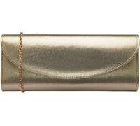 Lotus Gold Clutch Bag with Chain