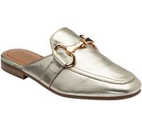 Lotus Gold Flat Mules Shoes Gold EU 37 (UK 4)