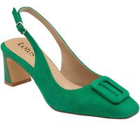 Lotus Green Pointed-Toe Court Shoes Green EU 36 (UK 3)