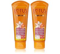 Lotus Herbals 2 x safe sun uv écran mat gel spf50, 50g