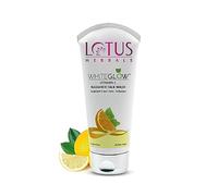 Lotus Herbals WhiteGlow Vitamine C Radiance Nettoyant visage | Pour les taches brunes et les peaux ternes | Anti-pollution | 100 g