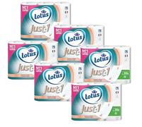 Lotus just one - Papier Toilette Ultra Doux 5 Épaisseurs - Fabriqué En France - 36 Rouleaux