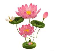 Lotus Lampe de table veilleuse Libérez votre créativité avec ce kit de bricolage pour des espaces uniques (rose)