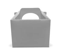 Lotus Lot de 10 boîtes de fête pour enfants/enfants - Couleur unie - Pour transporter de la nourriture - Pour pique-nique, anniversaire, mariage, fête prénatale, fête d'Halloween - Sac surprise