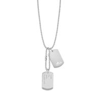 Lotus LS2139-1/1 Chaîne homme Dog Tag en acier inoxydable 55 cm