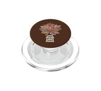 Lotus Mandala Amour Vérité Lumière Paix Yoga Boho Méditation PopSockets PopGrip pour MagSafe