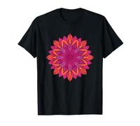 Lotus Mandala Boho Floral Aura T-Shirt