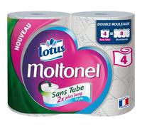 Lotus Moltonel Sans Tube 4 Rouleaux (lot de 3)