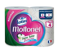 Moltonel Papier toilette sans tube style - Les 4 rouleaux