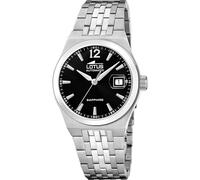 LOTUS Montre Automatique Homme Acier Inoxydable 316L Argenté - Montre Analogique Homme - Calendrier - Verre Saphir Haute Résistance - Étanche 10 ATM 19000/5
