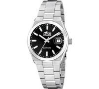 LOTUS Montre Automatique Homme Acier Inoxydable 316L Argenté - Montre Analogique Homme - Calendrier - Verre Saphir Haute Résistance - Étanche 10 ATM 18996/5