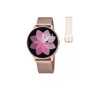Montre Lotus pour Femme 50015/A Smartwatch Boîtier en Alliage Rose Bracelet en Acier Inoxydable Rose