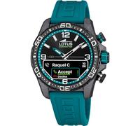 LOTUS Montre Connectée Homme Hybride Connected D en Caoutchouc Bleu
