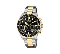 LOTUS Montre Connectée Homme Hybride Connected en Acier Inoxydable 316l | Analogique Connectée, Étanche 10 ATM 18801/2, Contrôle Musique, Podomètre, Notifications et Rejet d'Appels