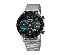 LOTUS Montre Connectée Homme - Montre Connectée Acier Inoxydable 316l Gris