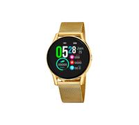 LOTUS Montre pour Femme 50003/A Smartwatch Boîtier en Alliage Doré Bracelet en Acier Inoxydable Doré