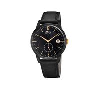 Lotus Montre é quartz avec affichage analogique et bracelet en acier inoxydable Argenté Cadran Noir Unisexe 18353éBéche anti-mauv…