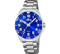 Lotus Montre enfant garçon 18860/1 – Acier inoxydable, Quartz, Verre minéral, Étanche 5 ATM