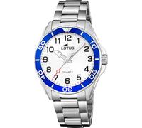 Lotus Montre Enfant 18860/3 Analogique Acier 316L Quartz Verre minéral étanche 5 ATM Junior