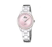 Lotus Montre femme analogique 18795/3 – Acier inoxydable 316L argent, Quartz, Verre minéral, 5 ATM