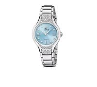 LOTUS Montre Femme Analogique Acier Inoxydable 316L Argenté - Mouvement Quartz - Verre minéral Haute résistance - Étanche 5 ATM - Special Prices 18910/3