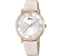 LOTUS Montre Femme Analogique en Cuir Rose