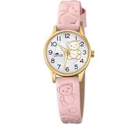 Lotus Montre enfant fille 18574/G Boîtier acier doré bracelet cuir rose Quartz Junior Collection