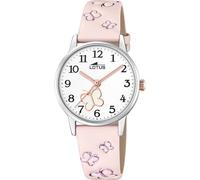 LOTUS Montre Fille Analogique en Cuir Rose